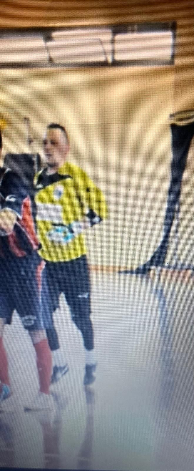 Massimo Oresti prima di una partita